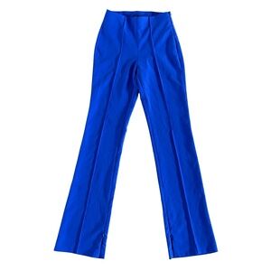 Dynamite Helena Flared High Waist Sapphire Blue Pants Size 00